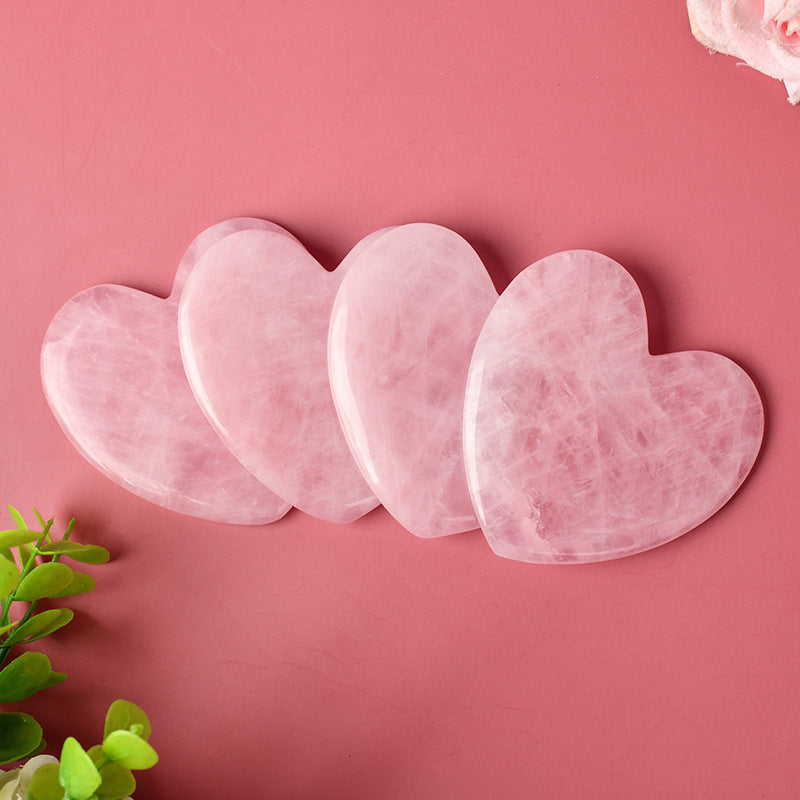 Heart-Shaped Jade Face Massager