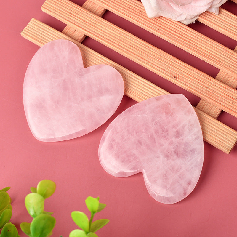 Heart-Shaped Jade Face Massager