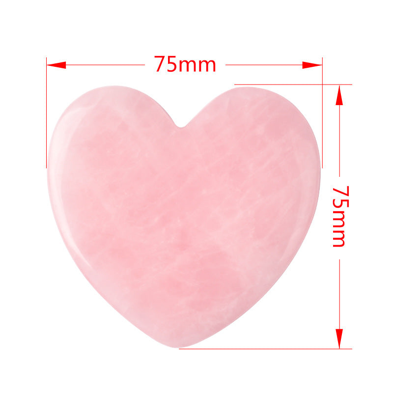 Heart-Shaped Jade Face Massager
