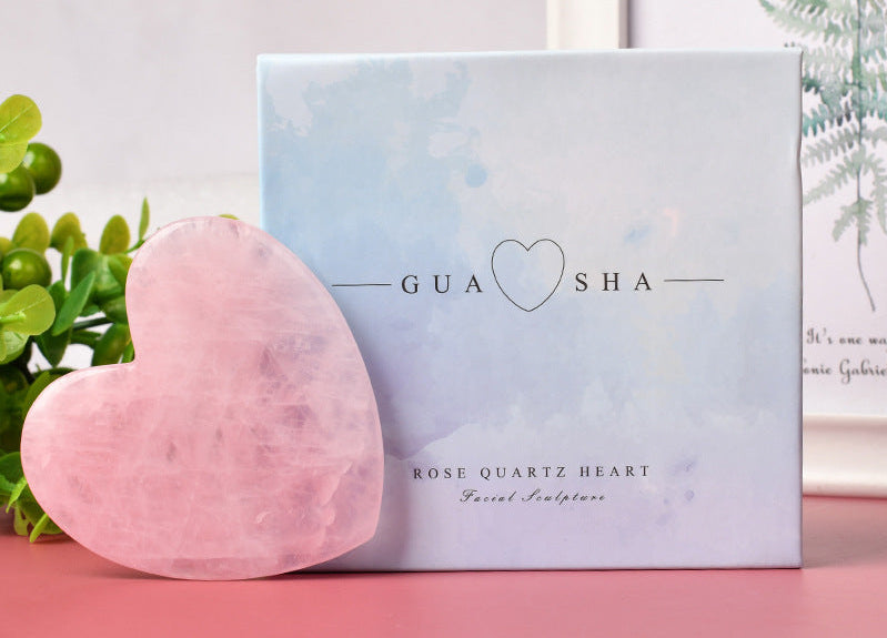 Heart-Shaped Jade Face Massager